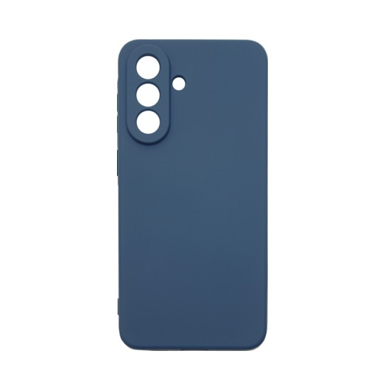 Silicone Case with Camera Shield for Samsung Galaxy A57 Dark Blue